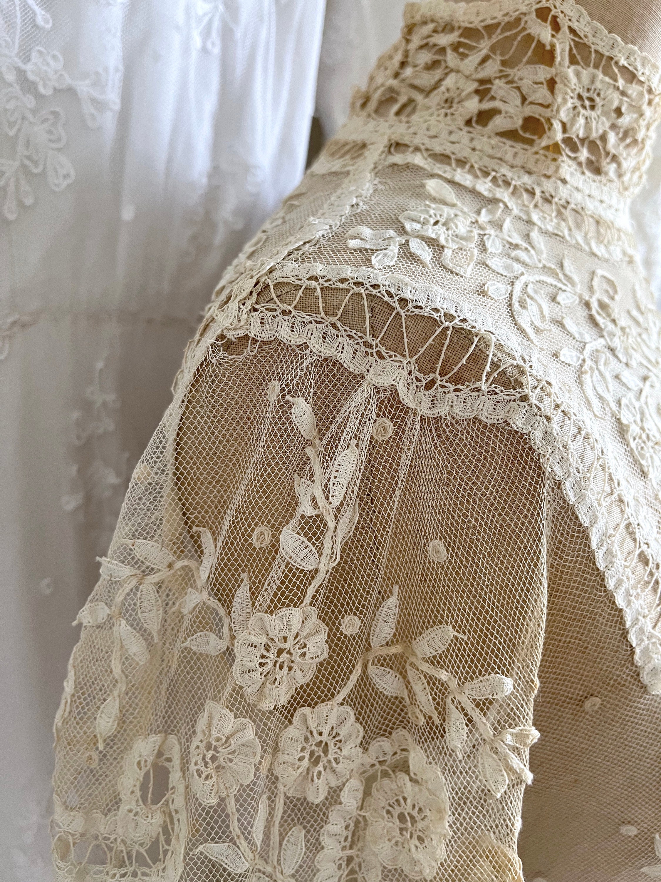 Antique Victorian Edwardian Princess Lace Blouse - Etsy
