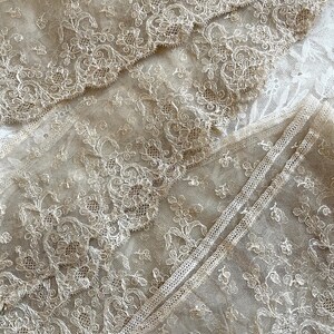 Antique Lingerie Lace Length image 6