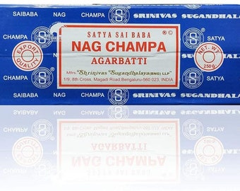 Satya Nag Champa 250 Grams Box-Hand Rolled Incense Sticks, 250g, Original Nag Champa 250gm,250 gram -New & Fresh GENUINE 2020.FREE Shipping