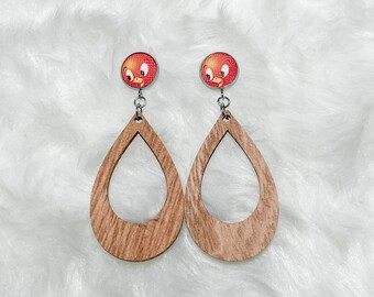 Orange Bird earrings Disney Earrings, earrings for Disney, Gift for Disney Epcot Flower and Garden Festival, Disneyland earrings