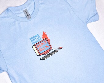 Reply All T-Shirt, Funny Office Gift, Screen Print Graphic Tee for Teachers
