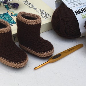 Crocheted Newborn XtraTuff Boots