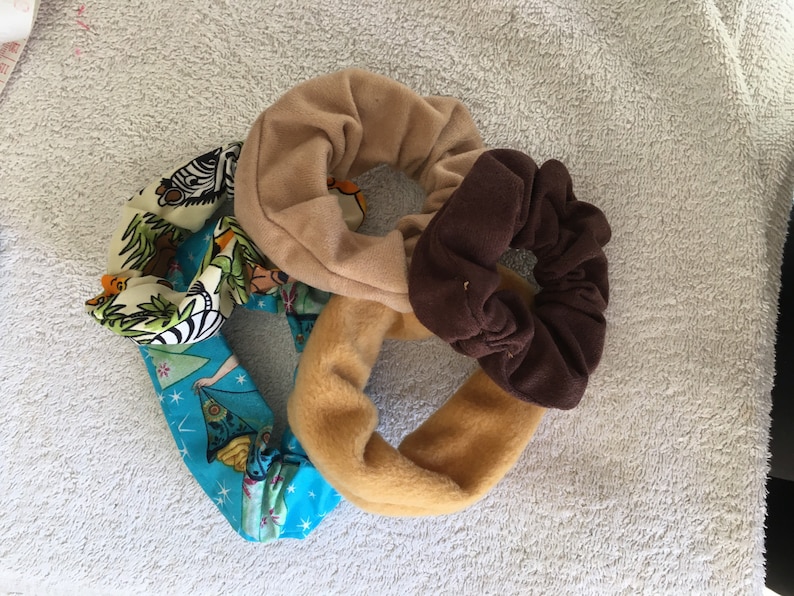 Assorted scrunchies