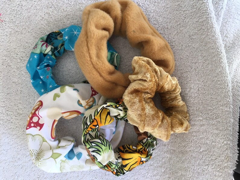 Assorted scrunchies