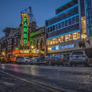 Fargo Theater Photo 8.5&quot; x 11&quot;Print It Yourself Downloadable Print