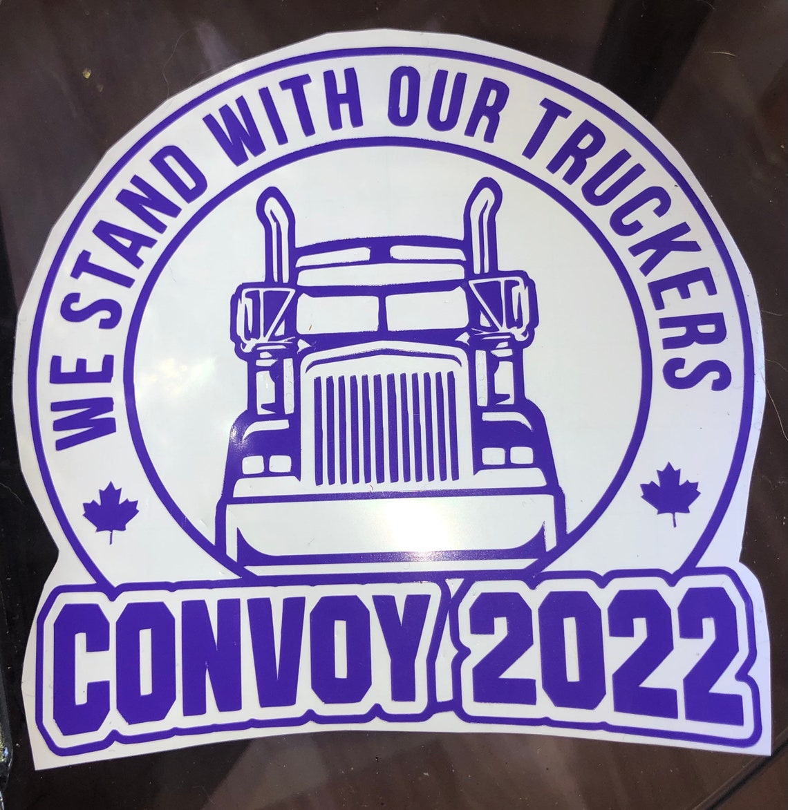 Freedom Convoy 2022 Vinyl Decal Vehicle Window Water Bottle Etsy