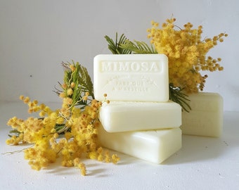 Mimosa SOAP / SOAP handcrafted /Savon vegan / natural SOAP/SOAP/SOAP spring/made handmade soap bath/shower/party day