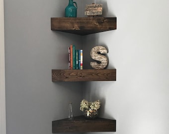 Corner Shelves Etsy