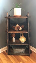 Wooden Bookshelf