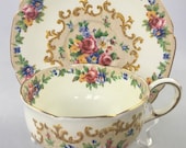 Paragon Minuet Teacup and Saucer, Corset style