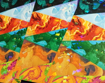 The Jade Winglet / Arc 2 Protags bladwijzer [holografische bladwijzer Wings Of Fire]