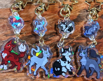 A Vision Of Shadows Linked Charms [ Fighting Felines / Battle Cats ]