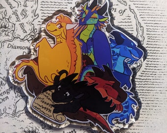 The Dragonets of Destiny / Wings of Fire Charm