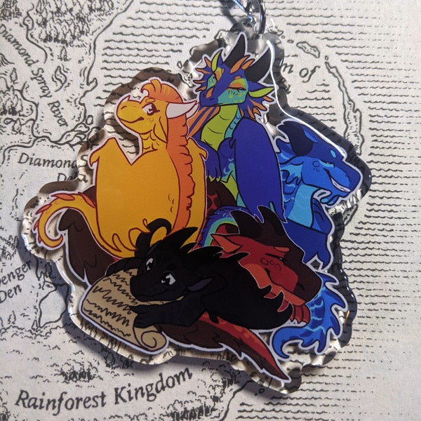 The Dragonets of Destiny / Wings of Fire Charm