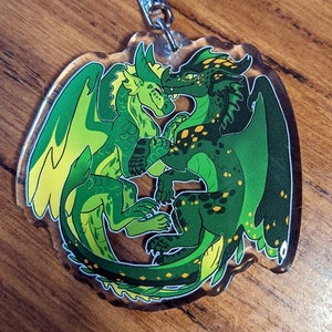 The Lost Continent Wings of Fire WOF Acrylic Charm -  Portugal