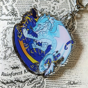 The Lost Continent Wings of Fire WOF Acrylic Charm -  Portugal