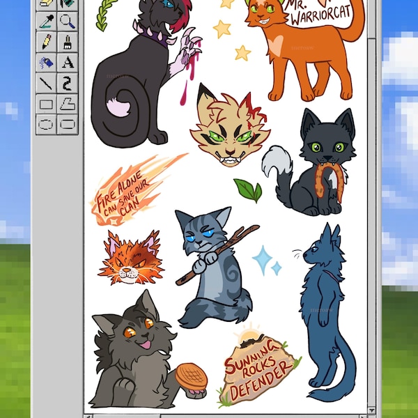 MS Paint Cats [ Battle Cats ]
