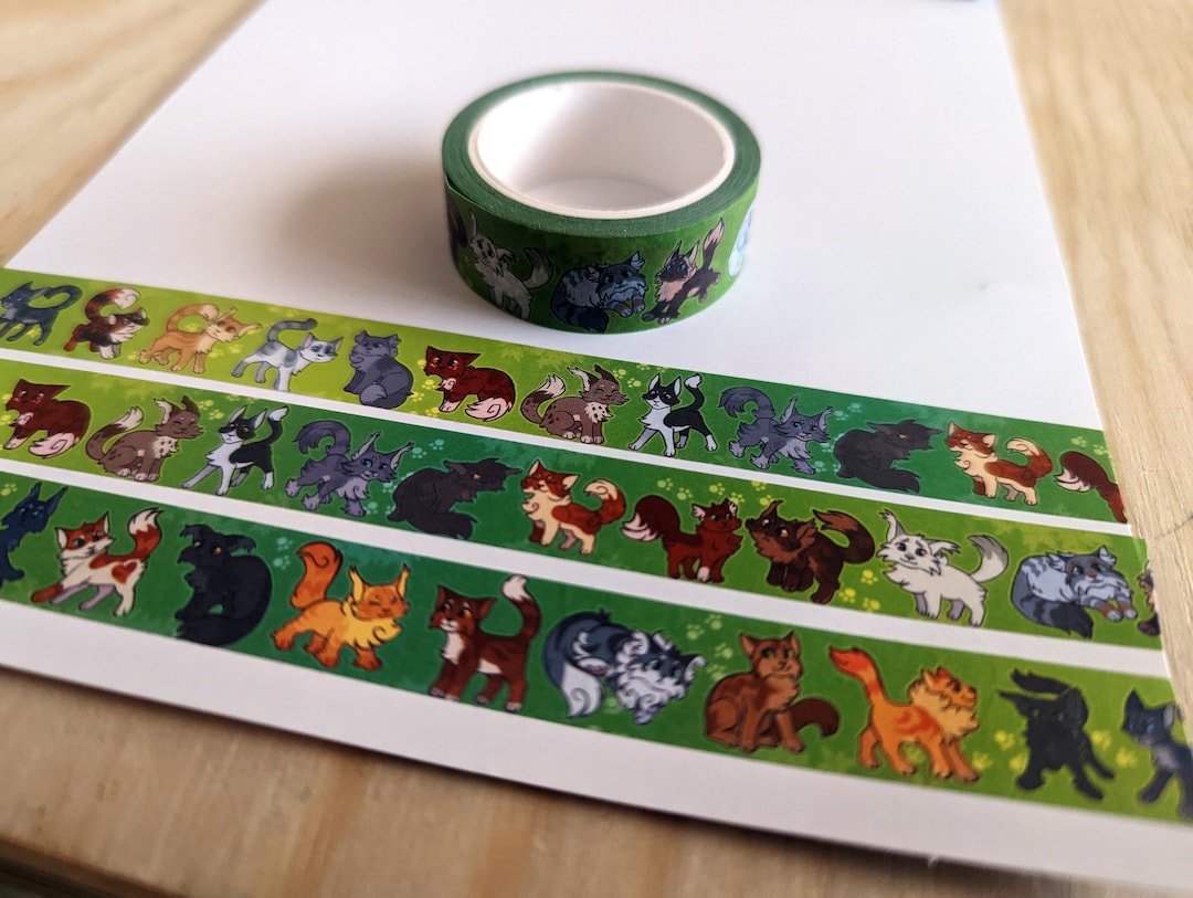 Kitty Parade: Battle Cats Washi Tape [ Fighting Felines / Battle Cats / Washi / Masking Tape ]