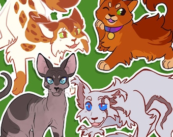 Mini Battle Cats [ Battle Cats Collection - Sasha, Fallen Leaves, Jake, Rock, Snowtuft ]