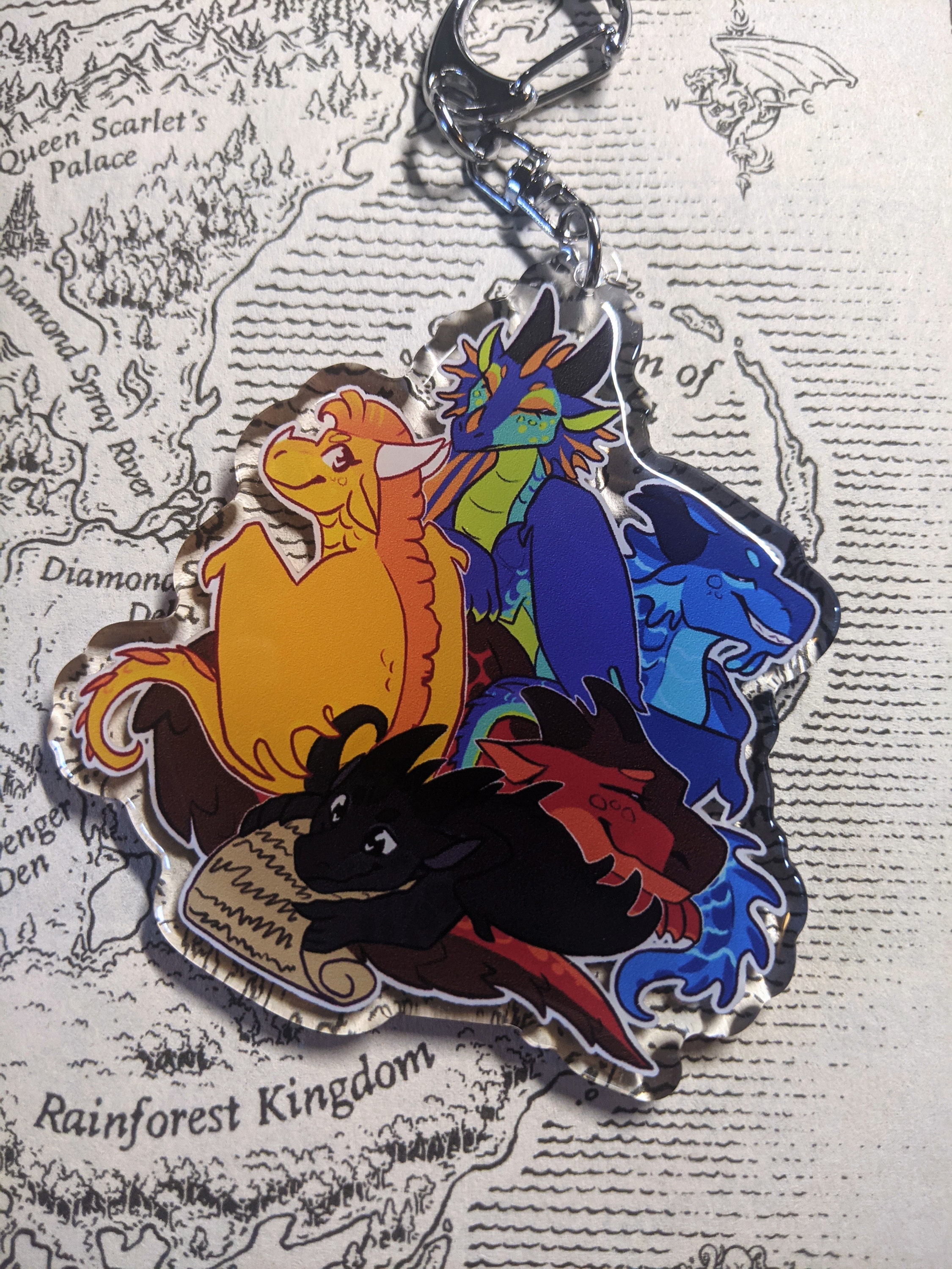 Wings of Fire: Dragons of the Lost Continent CHARMS -  Israel