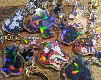 Into the Wild / The Prophecies Begin Linked Charms [ Fighting Felines / Battle Cats ]