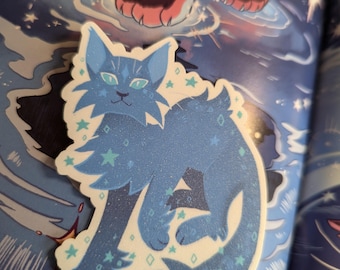 Pegatinas: Holo Star Cat