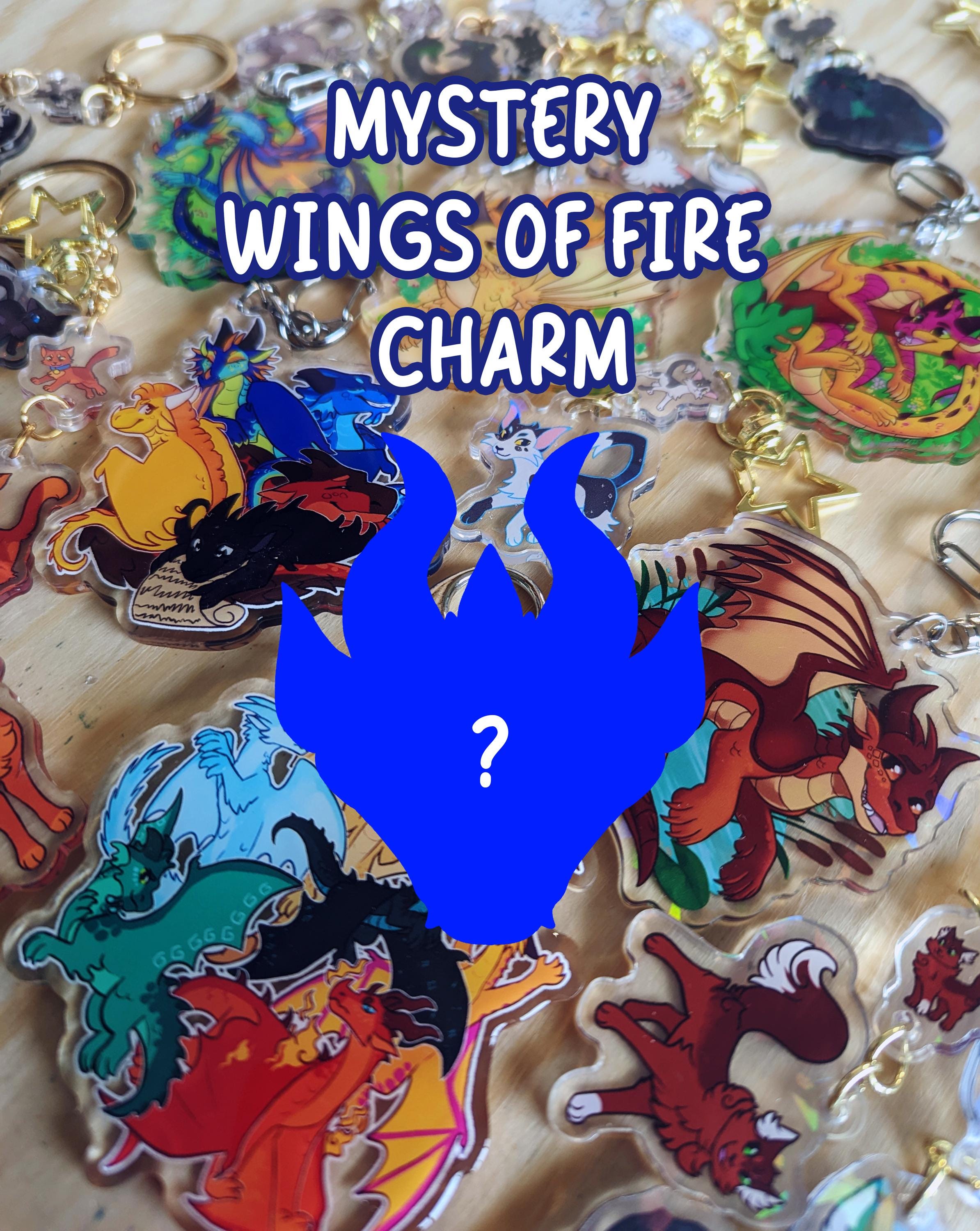 Mystery Wings of Fire Charm [ Wings of Fire / WOF ] - Etsy