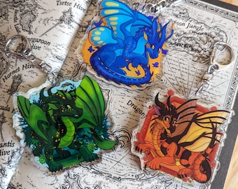 Der verlorene Kontinent [Wings of Fire WOF Acrylanhänger]