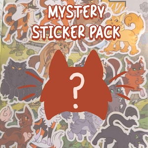 Mystery Battle Cat Sticker Pack [ Fighting Felines / Battle Cats ]