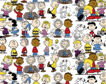 peanuts crib sheet