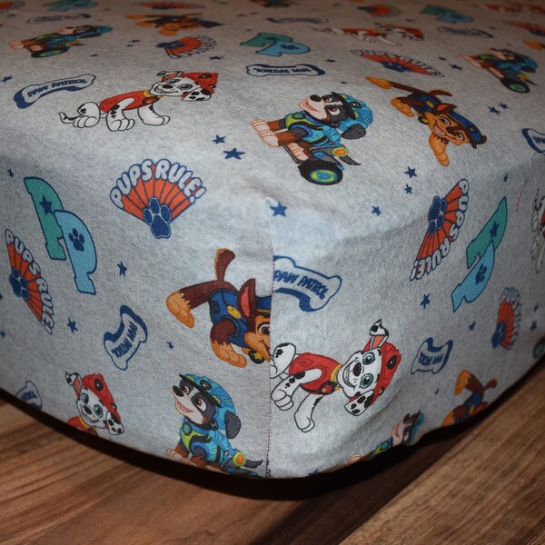 Paw Patrol Crib Sheets