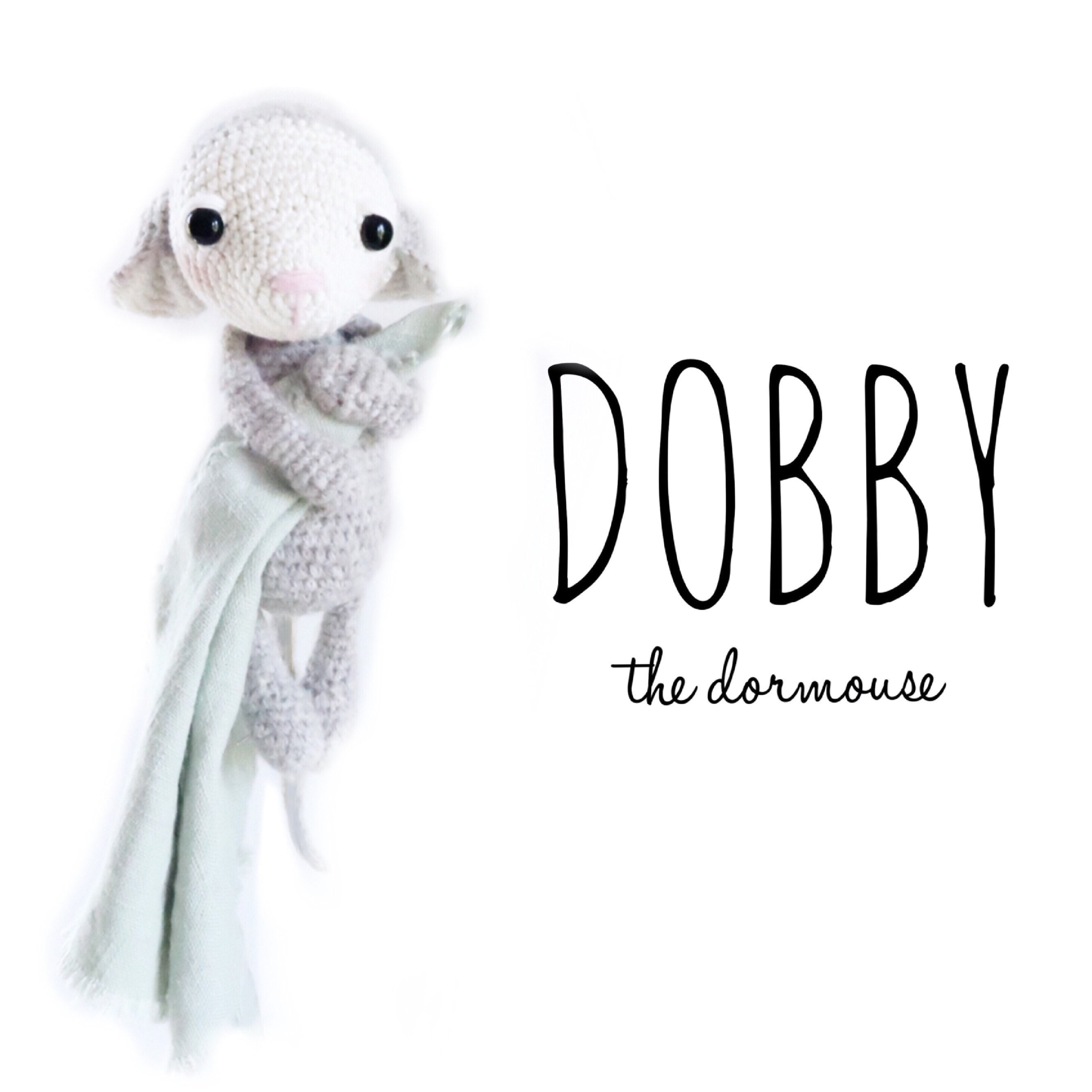 30 Dobby Crochet Patterns for Harry Potter Fans 7 Dobby the Dormouse Crochet Pattern