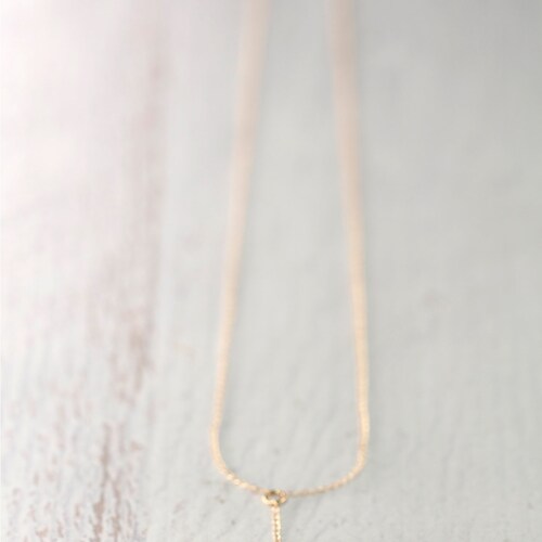 14K Gold dangle necklace with Peridot, teardrop peridot, August birthstone, delicate necklace, shops dainty 14k gold necklace, Minimalist