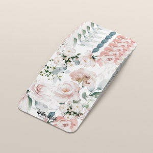 Watercolour Floral Planner Card - Journaling Card