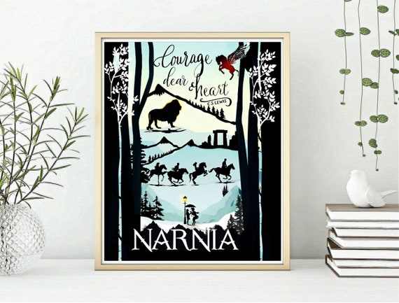 But Courage Child True Aslan Cs Lewis Quotes Narnia Art 
