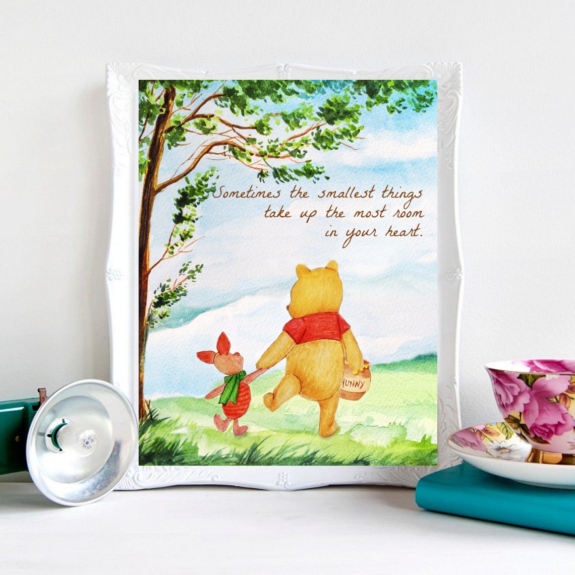 Winnie Pooh Manchmal Nehmen Die Kleinsten Dinge