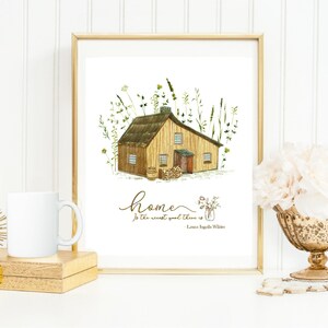 Citation La petite maison dans la prairie Je commence à comprendre que ce sont les choses douces et simples de la vie, Laura Ingalls, Little House Books image 10