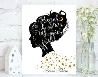Harriet Tubman Quote Etsy