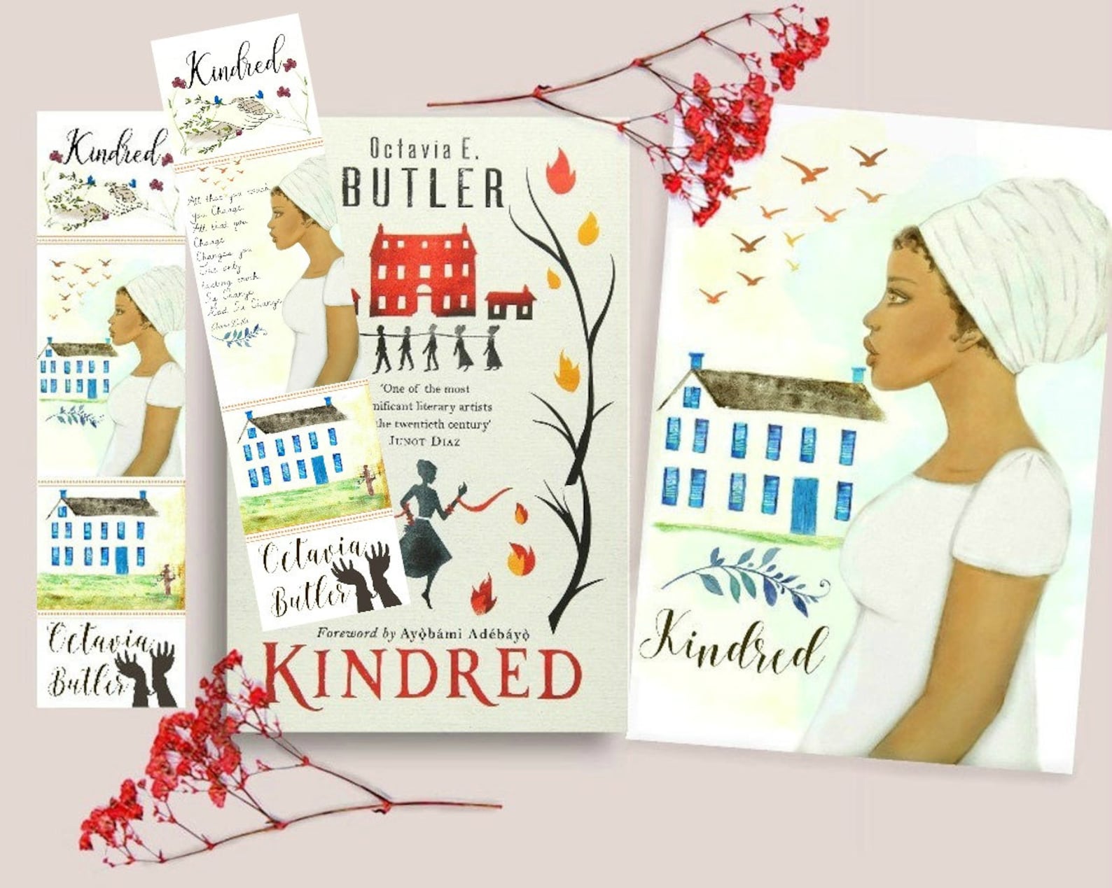 Octavia Butler Quotes Kindred Book Art African American Etsy