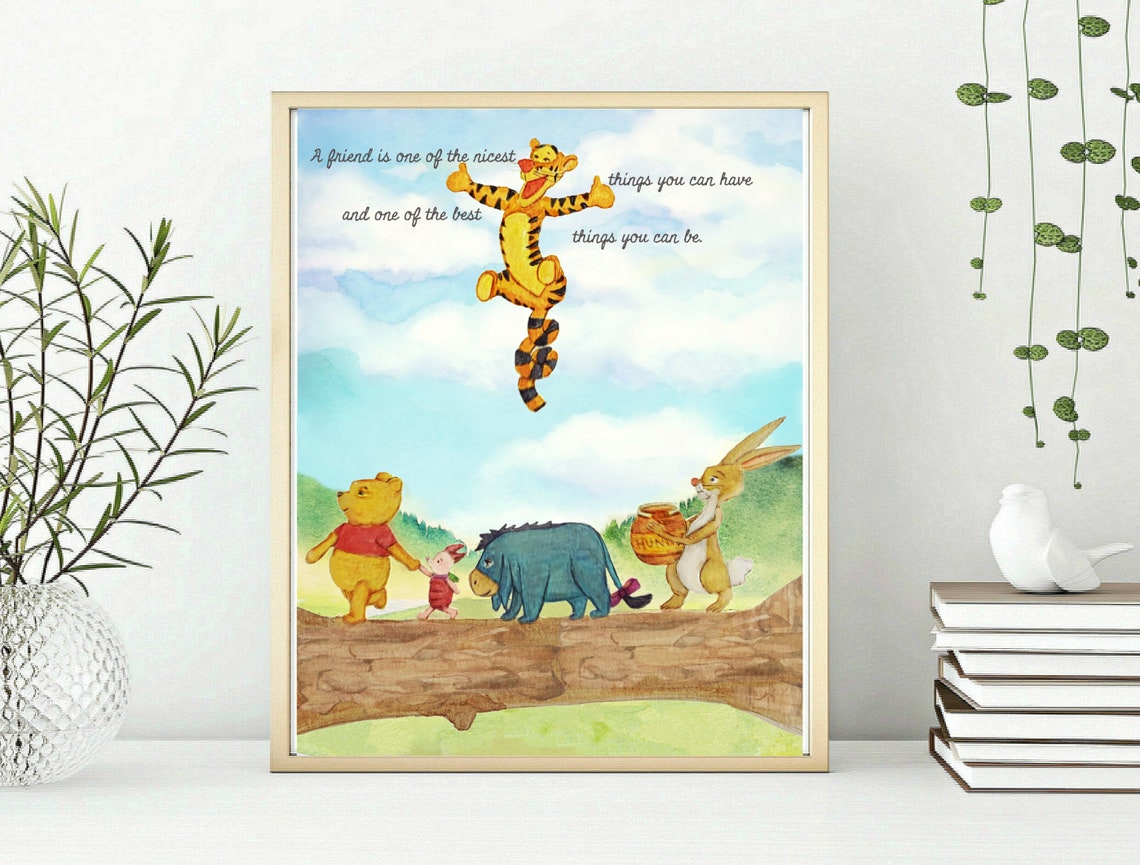 Winnie Pooh Manchmal Nehmen Die Kleinsten Dinge Aquarell Winnie the Pooh Zitat: Manchmal nehmen die kleinsten | Etsy