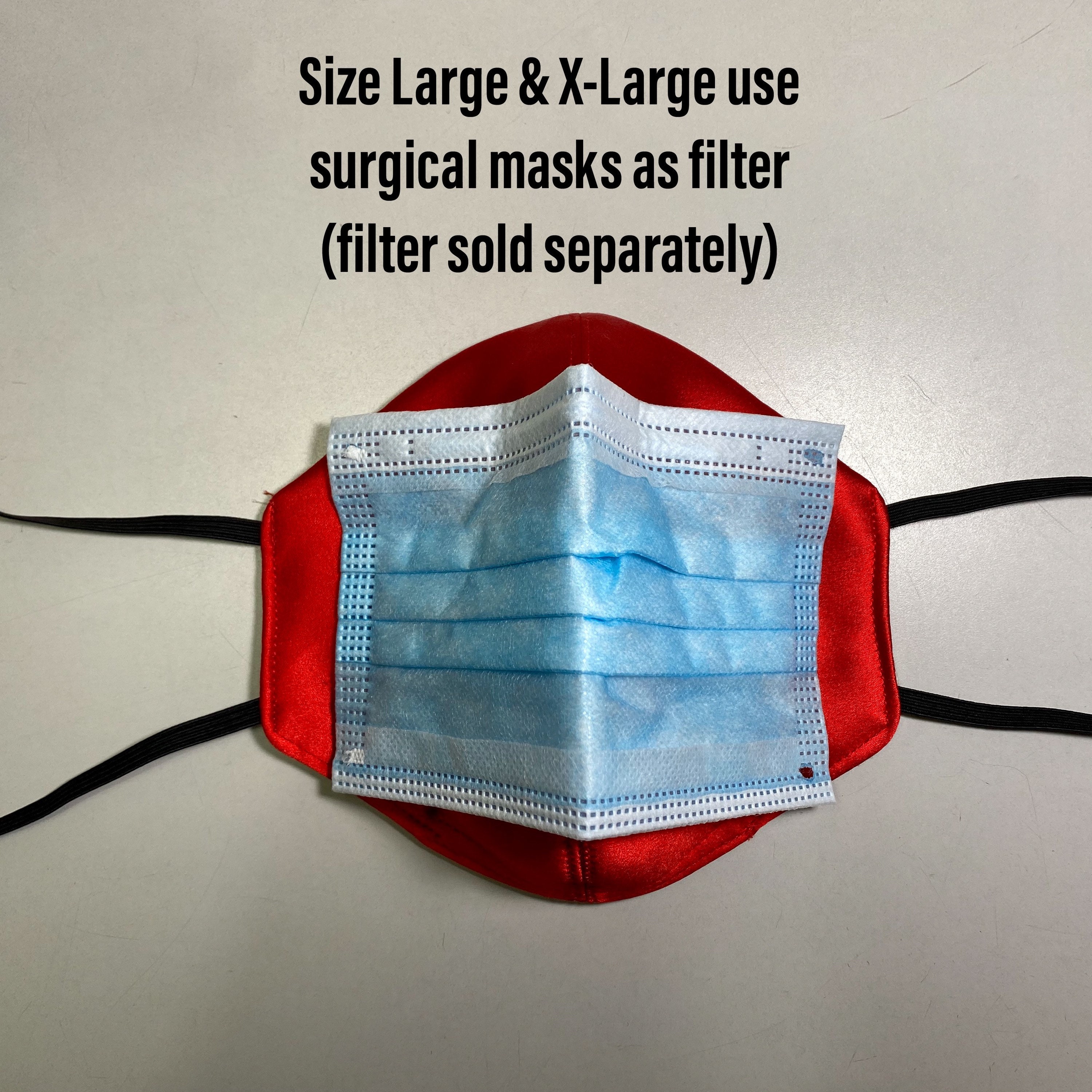 100 Silk Masks Cooler & easier to breath in 5 Layers 3D Etsy