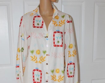 Talla M/L, conjunto corto, estilo vintage de los años 2000, cintura de 28-30 pulgadas.