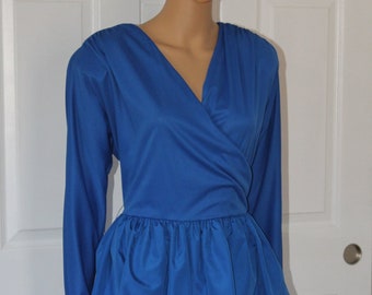 Size S, Umba for Parnes Feinstein ,Vintage 1980's Dress with Bubble Skirt, 29" waist