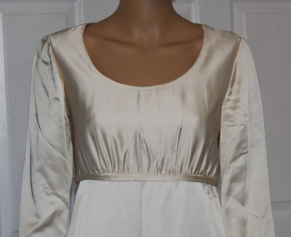 Size S, Vintage Immie, 1960's Wedding Dress with … - image 2