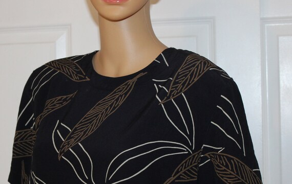 SZ. M/L, Jones New York Crop Top, Vintage 1980's,… - image 2