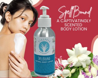 Spellbound Skin Softening Goat Milk Body Lotion | Jasmine, Honeysuckle Fragrance | Dry Skin Care | Natural Skin Care | Self Care Spa Gift