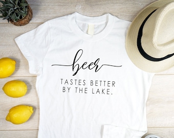 Beer Tastes Better By The Lake SVG, png, jpeg, EPS, Digital Download, Lake life, cottage, cricut, silhouette, lake, relaxing, vacation