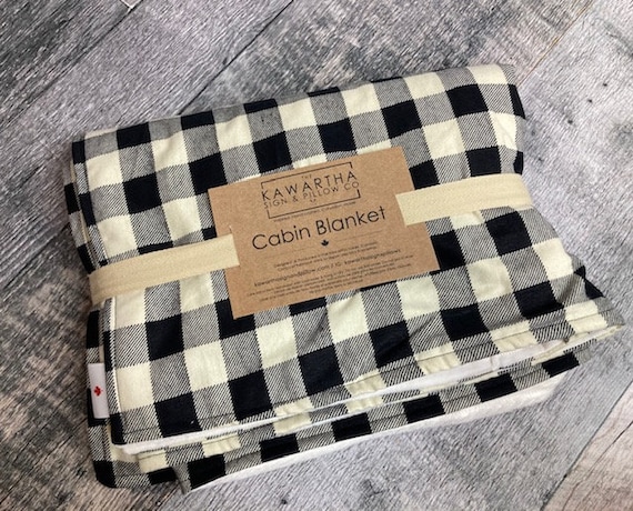 Black buffalo check throw blanket new arrivals