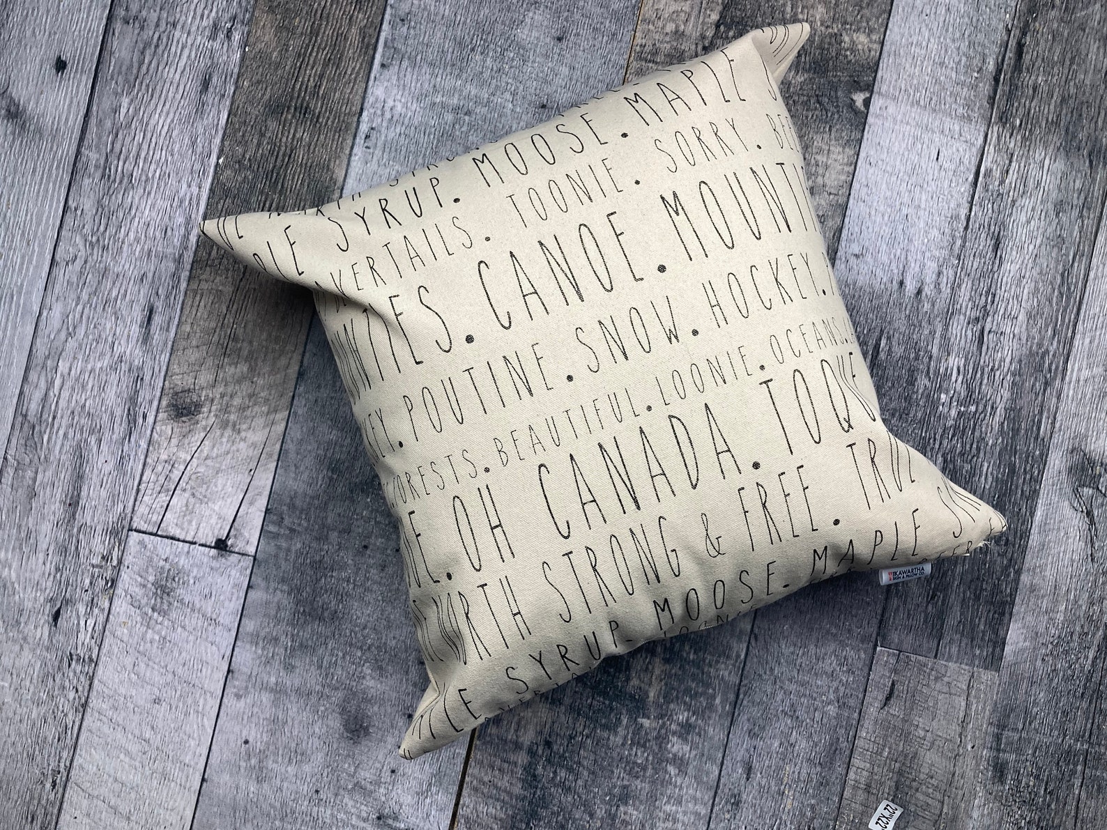 Home Decor Oh Canada Canadiana Canadian Pillow Canada Etsy