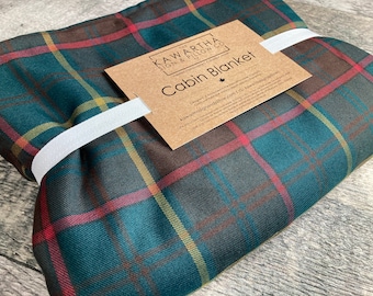Ontario Throw Blanket | Home Decor | Cabin Blanket | Cottage Decor | Gifts for mom | housewarming gift | Corporate gift | wholesale | tartan